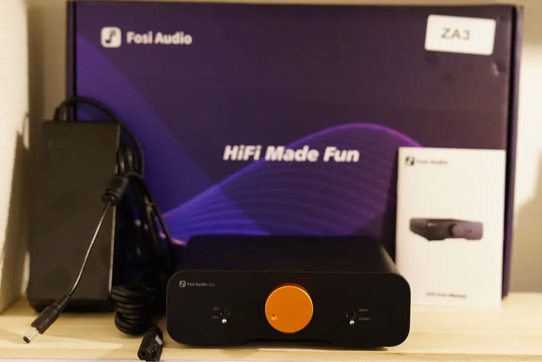 【新品未開封】Fosi Audio ZA3 ステレオパワーアンプ XLR/RCA Fosi Audio ZA3 Stereo Power Amplifier TPA3255 Class D HiFi