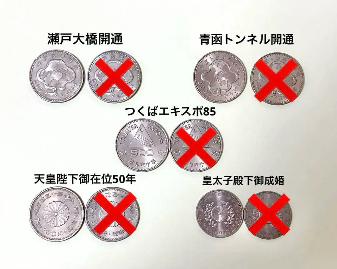 プルーフ硬貨12枚 皇太子殿下御成婚 青函トンネル つくばEXPO 瀬戸大橋開通 楽天市場】1988年 青函トンネル・瀬戸大橋開通記念 貨幣セット