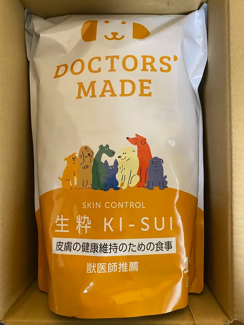 【新品】 KI-SUI ドクターズメイド 生粋1.5kg ×２袋 ドクターズメイド 生粋KI-SUI ドッグフード1.5Kg ×4袋