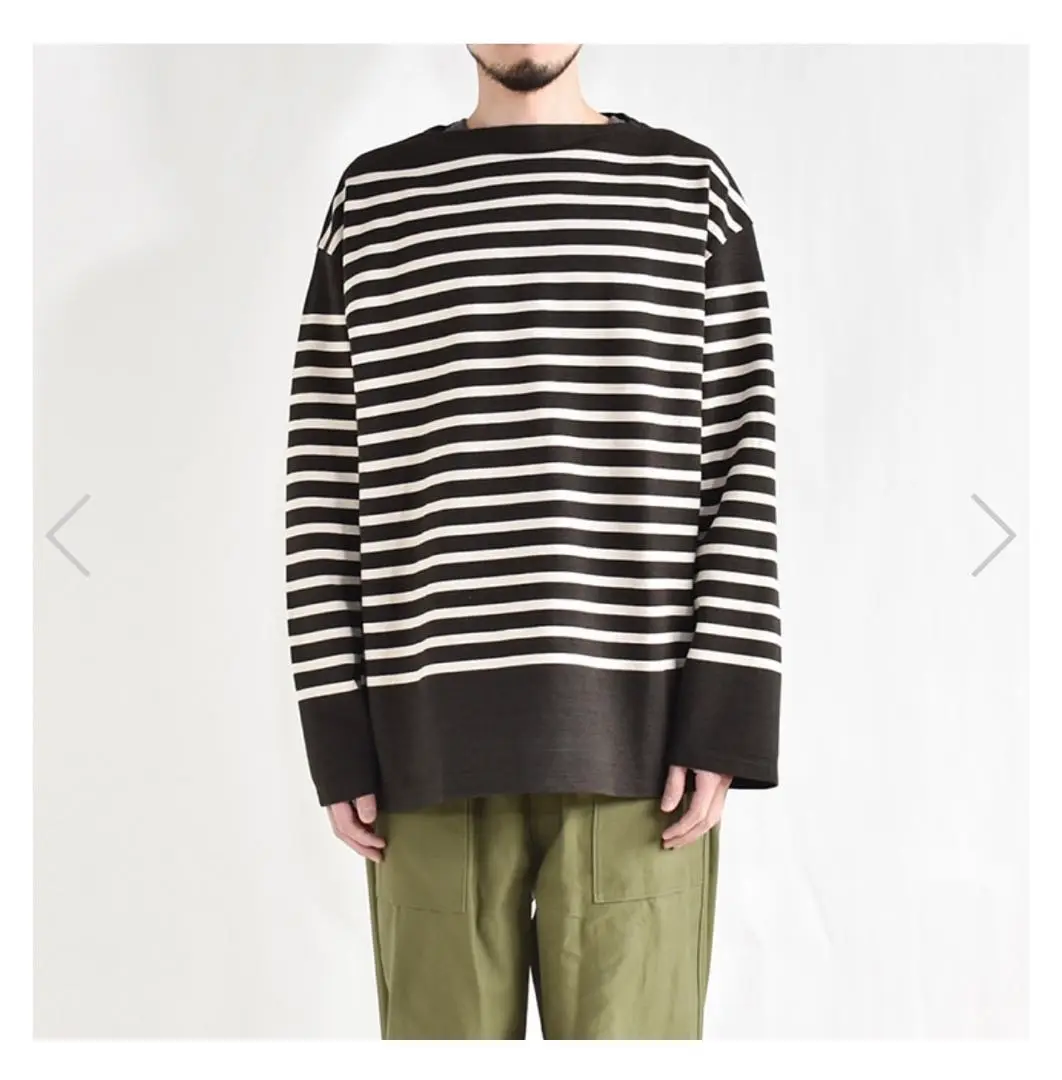 IENA blurhms ブラーム ROOTSTOCK バスクシャツ Blurhms Rootstock / ブラームス ルーツストック】Basque Shirt