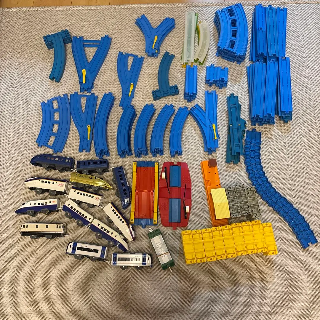 Thumbnail of [Large Quantity] Plarail Rail Set! Includes bridges and railroad crossings (with bonus vehicles)