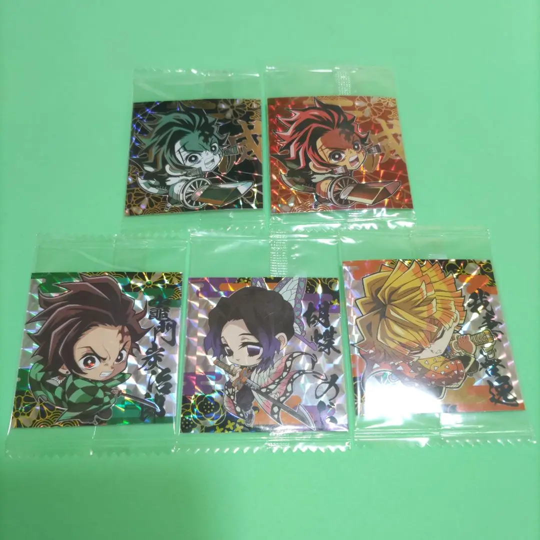 Thumbnail of Kimetsu no Yaiba Wafer Stickers - Vol. 1 - Shinobu, Zenitsu, Extremely Rare, Tanjiro