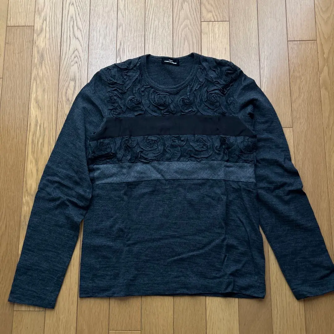 Thumbnail of COMME des GARÇONS Floral Relief Wool T-shirt