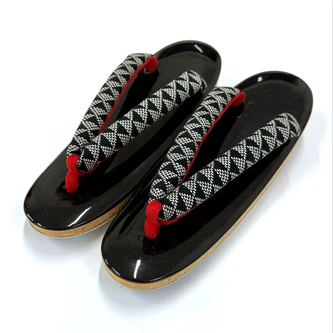 Thumbnail of Cork Zori Sandals New Women's Ladies Thong Sandals Kimono Footwear Casual Wear Inden-style