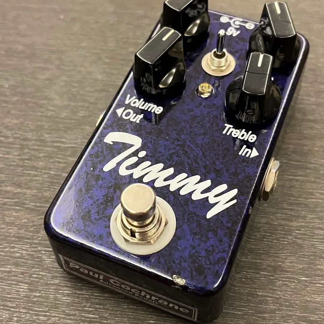 自作Timmy Overdrive初期型(ポールコクレーン)/青/9〜18V対応 2025年最新】paul cochrane timmy overdriveの人気アイテム