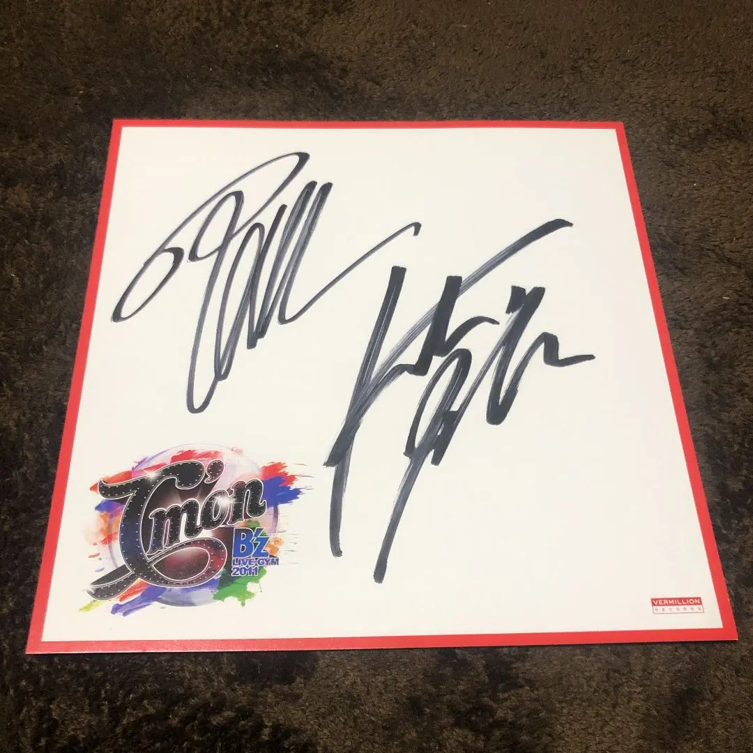 B'z 稲葉浩志　LIVE2016直筆サイン B'z 稲葉さん 直筆サイン en 稲葉浩志 neighborhood - メルカリ