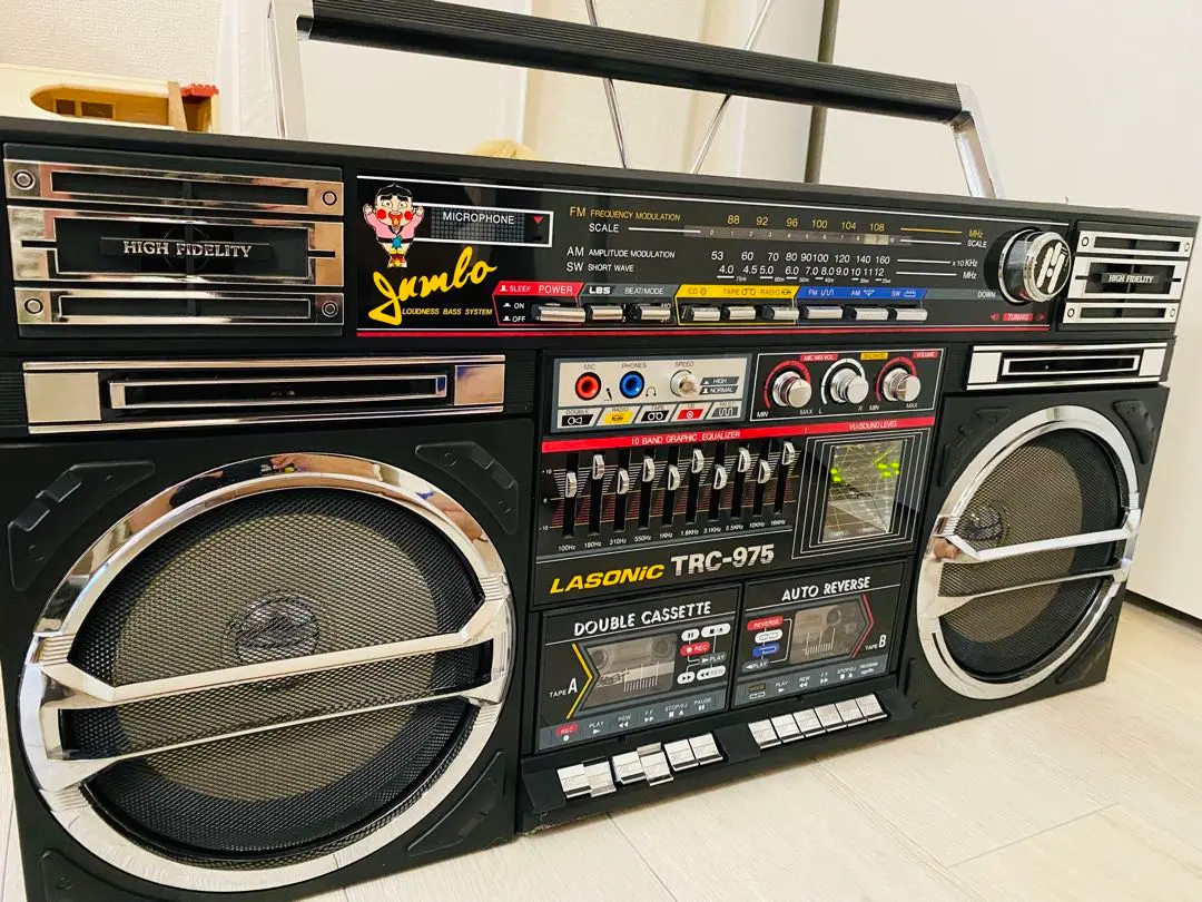 訳あり　希少品　LASONIC TRC-975 ラジカセ Lasonic TRC-975 Radio Boombox - Black for sale online | eBay