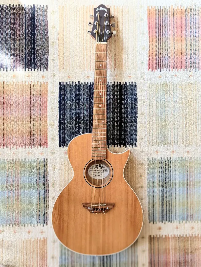 ギター Grass Roots G-AC-50S/NTLS Amazon.co.jp: GrassRoots G-AC-50S Natural Satin Electric