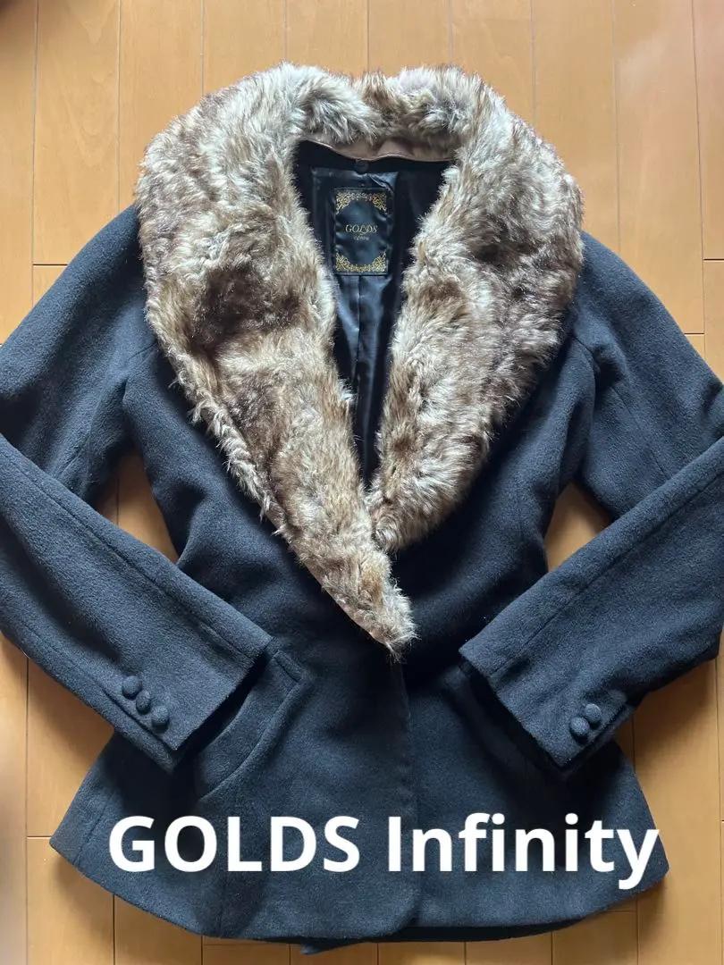 【GOLDS INFINITY】ラビットファーコート⭐︎ GOLDS INFINITY】ラビットファーコート⭐︎