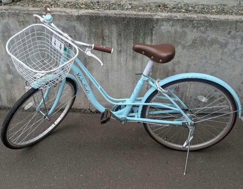 【札幌市内直接引取限定】子ども用自転車26インチ　クロワッサン　パープル 期間限定半価格セール☆「K.I.K」XTE2.0高品質 子供用自転車