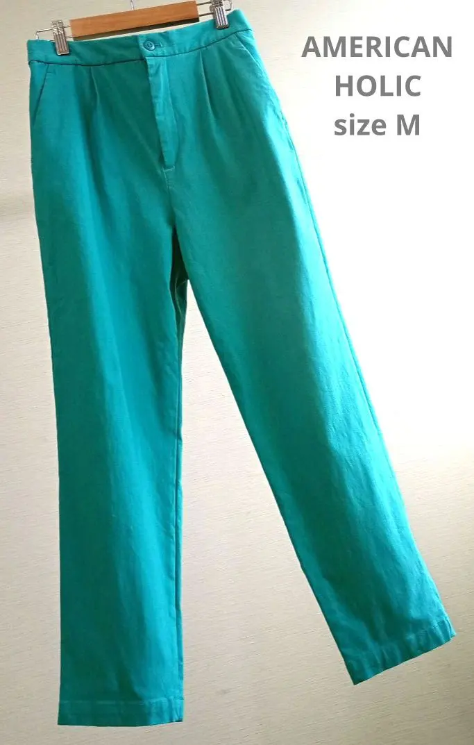 Thumbnail of AMERICAN HOLIC Casual Pants M Stretch Turquoise
