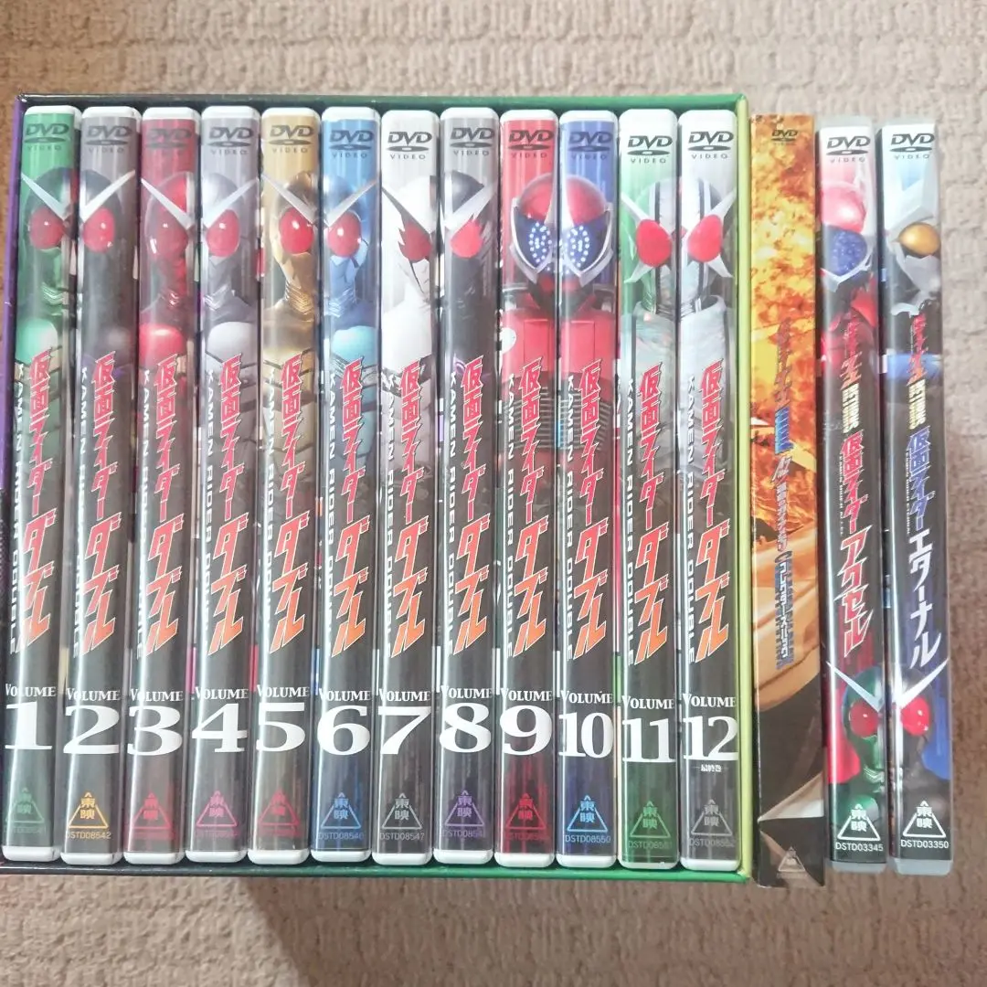 Amazon.co.jp: 仮面ライダーW（ダブル） DVD全12巻セット : DVD
