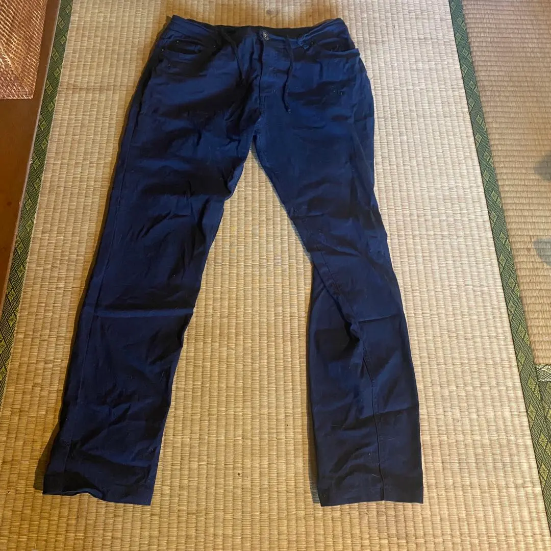 Thumbnail of 3L pants, navy, rayon, blue, dark blue, men's, large size, men's