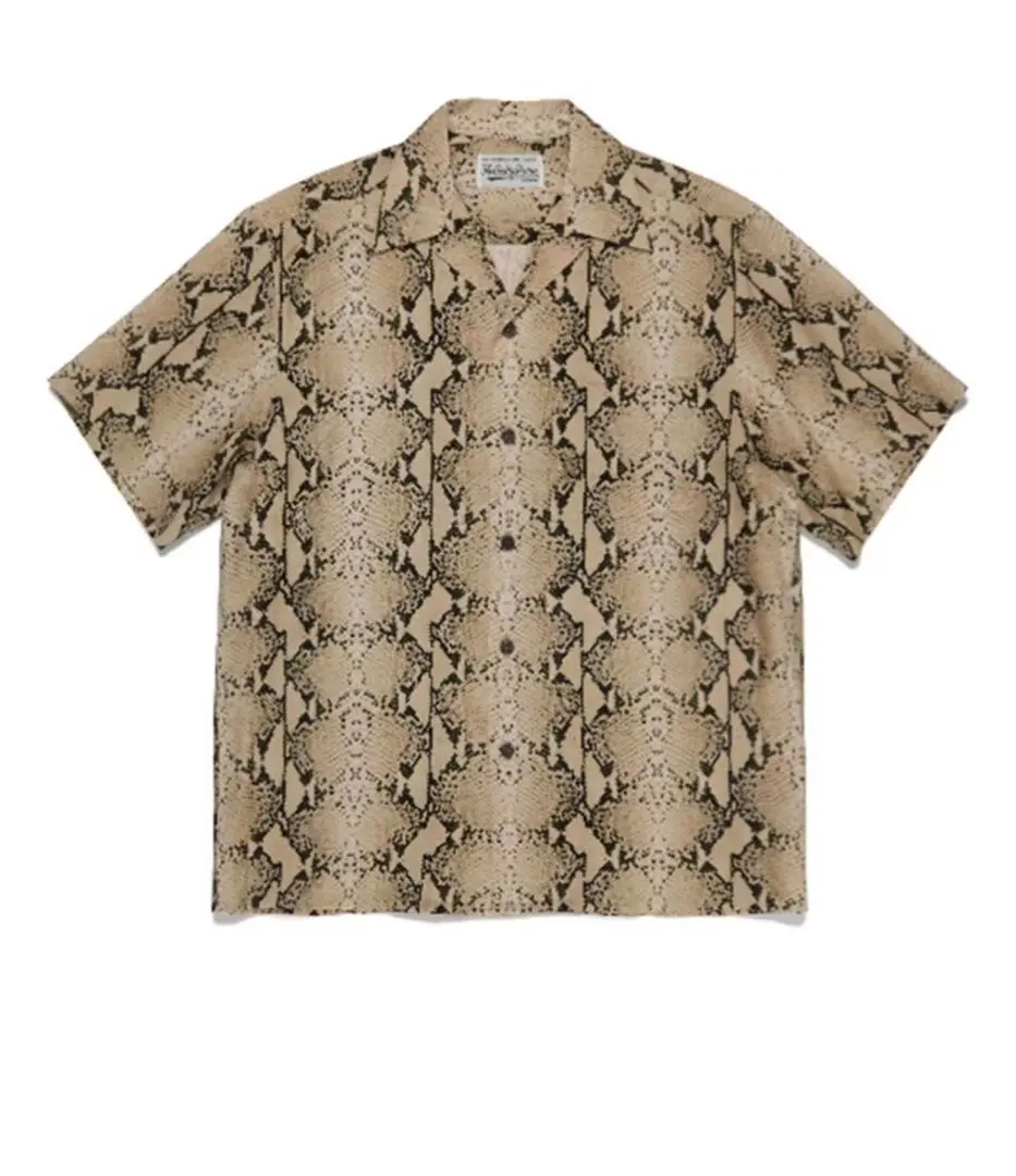 Thumbnail of On Sale Short Sleeve Shirt Snake Print Aloha Shirt