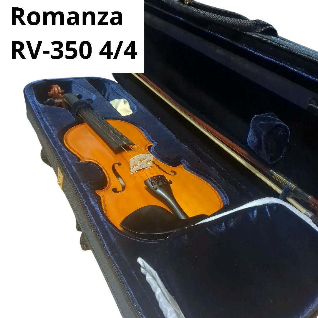 Romanza ロマンツァ バイオリンRV-350 初心者 リンツ楽器 / ROMANZA バイオリン RV-350 セット 特価