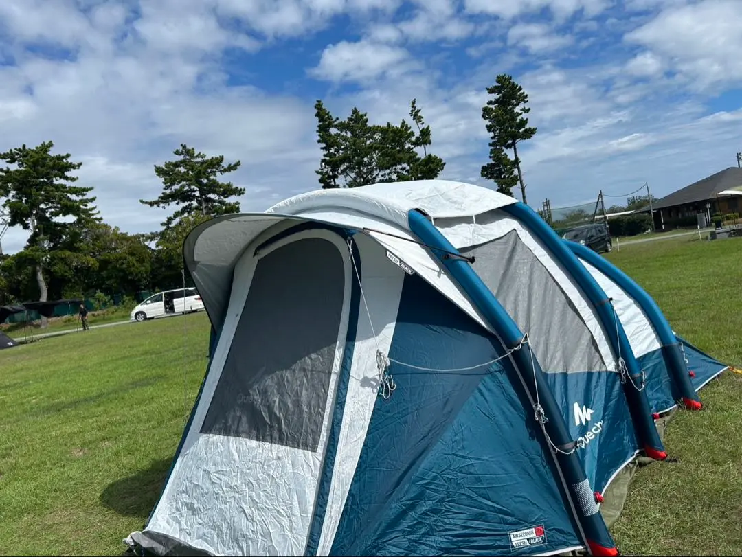 ケシュア エアーセカンド2XL 未使用品 エアーテント QUECHUA (ケシュア) キャンプ ファミリーテント エアーテント