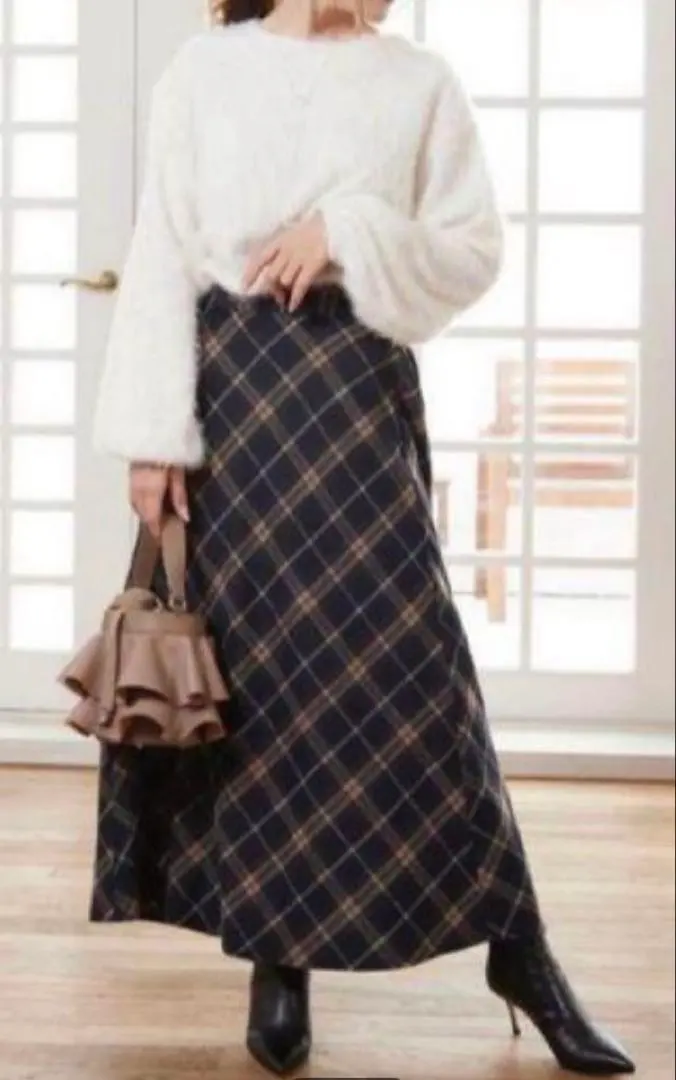 星玲奈 Shaggy 毛衣 L 未使用 附標籤 長袖 毛茸茸 的縮圖