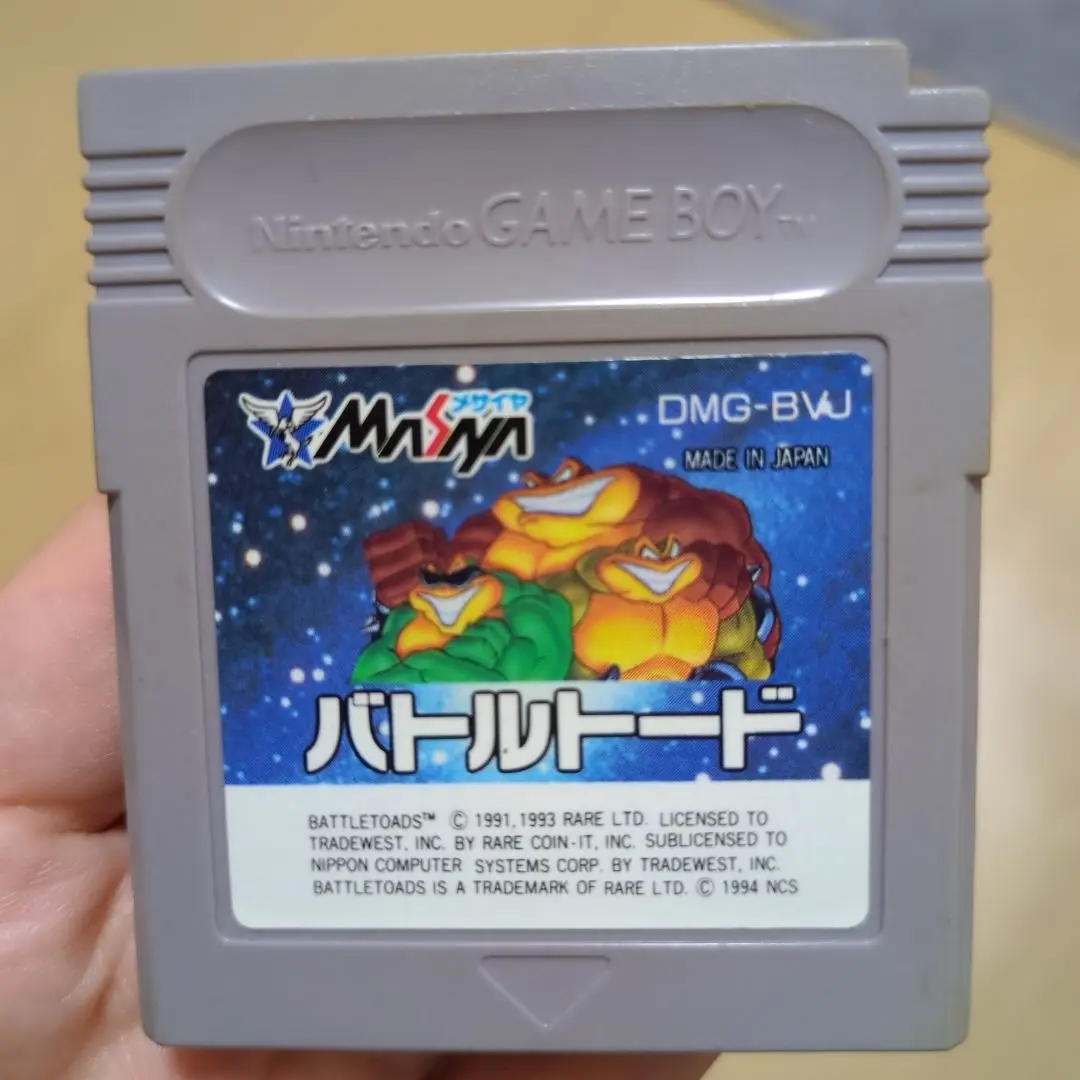 ゲームボーイ - 海外版　バトルトード★Battletoads ゲームボーイ 2025年最新】バトルトード ゲームボーイの人気アイテム - メルカリ