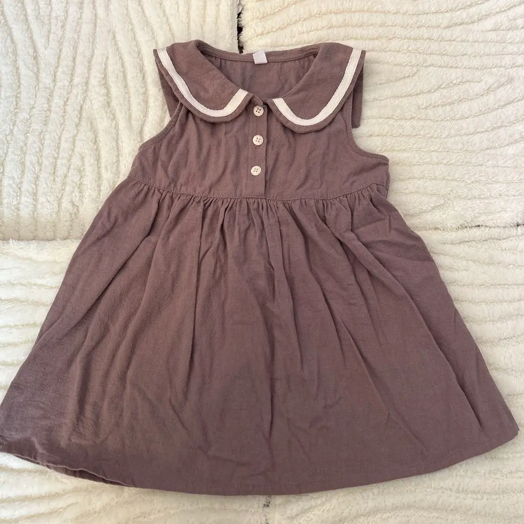 Thumbnail of Baby sailor collar dress, size 90
