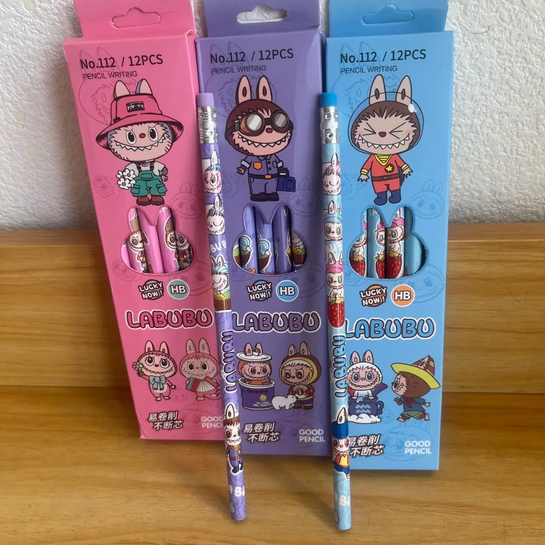 Thumbnail of LABUBU Design Pencils - Set of 36
