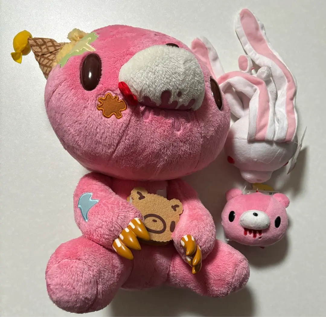 【レア】一番くじ グルーミー A賞ジャンボぬいぐるみ【お値下げ】 一番くじ いたずらぐまのグル～ミ～ ～SWEETS＆MESSY PARTY｜一