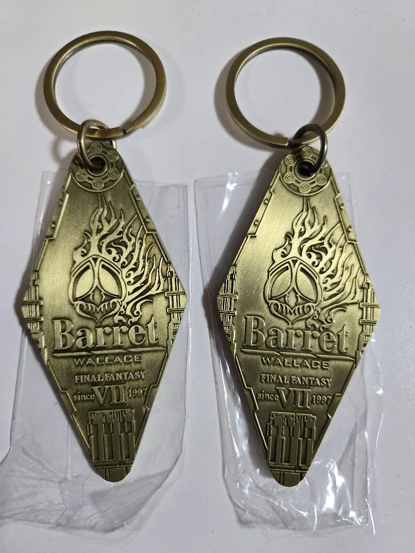 ファイナルファンタジーVII リメイク モーテルキーホルダー4個