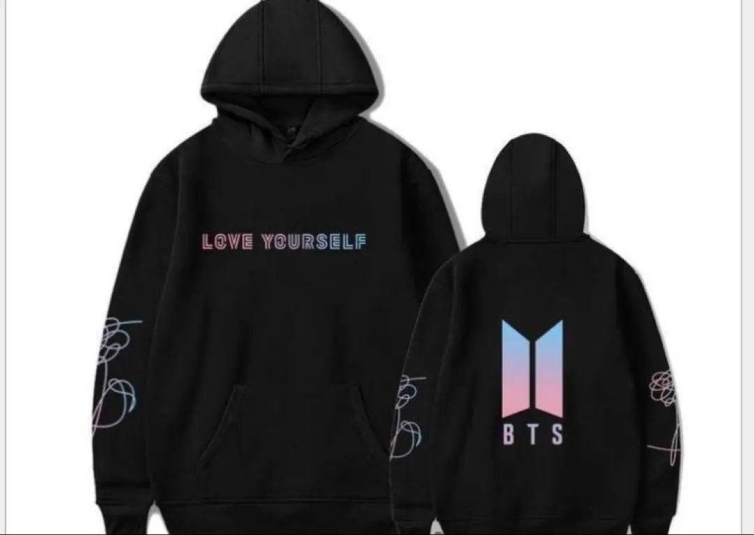 2025年最新】bts love yourself パーカーの人気アイテム - メルカリ