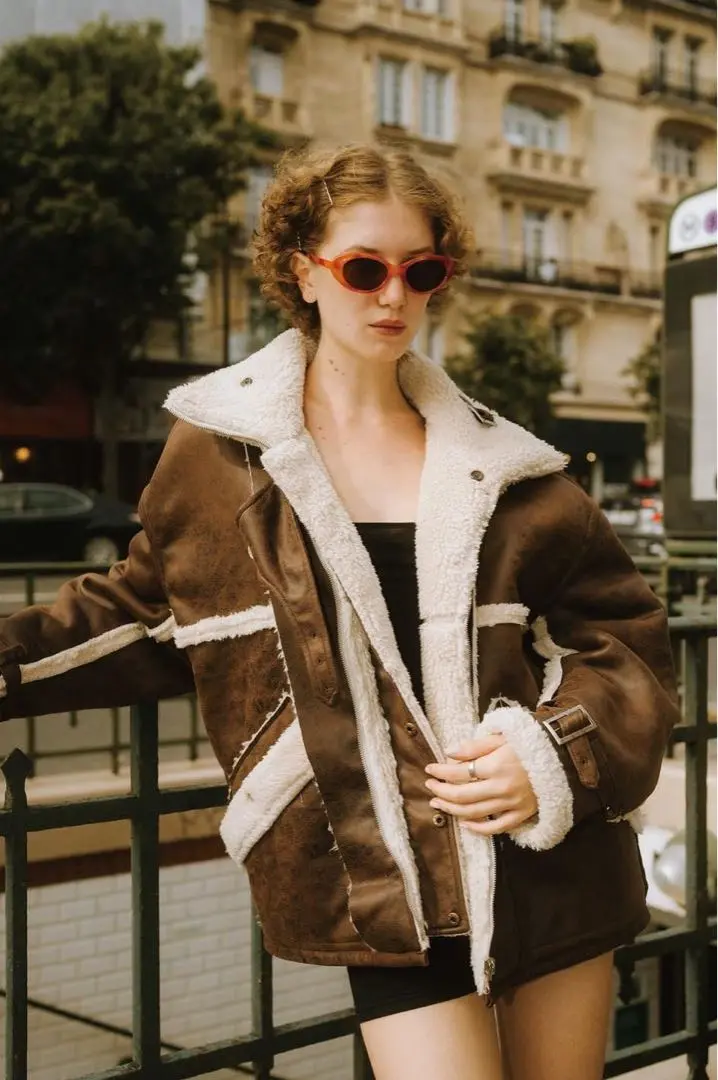 ジャケット・アウター Knuth Marf reversible mouton jacket reversible mouton jacket(unisex)/beige | KNUTH MARF