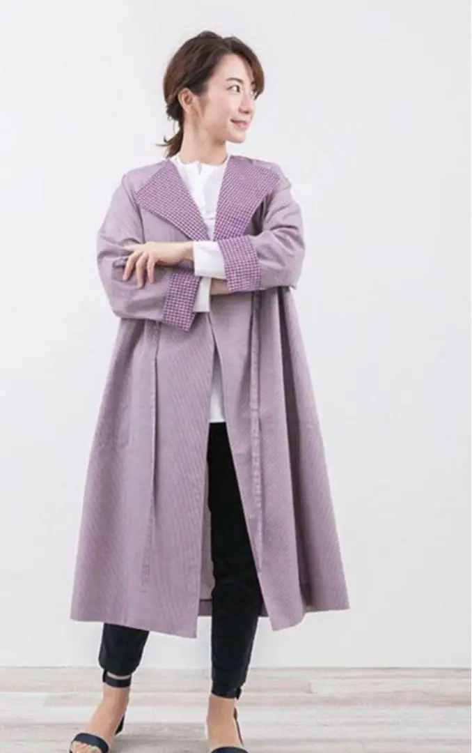 美品 ヨリ yori バックフリル サファリ ロング ジャケット 春コート 2025年最新】yori サファリ ジャケットの人気アイテム - メルカリ
