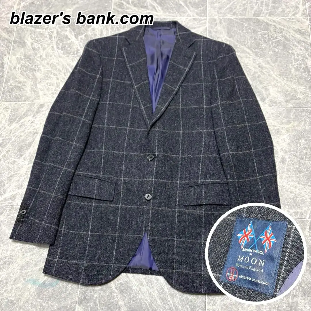 blazer’s bank.comテーラードジャケットMOON ヘリンボーンXL THE SUIT COMPANY（ザ・スーツカンパニー）の「【blazer's bank