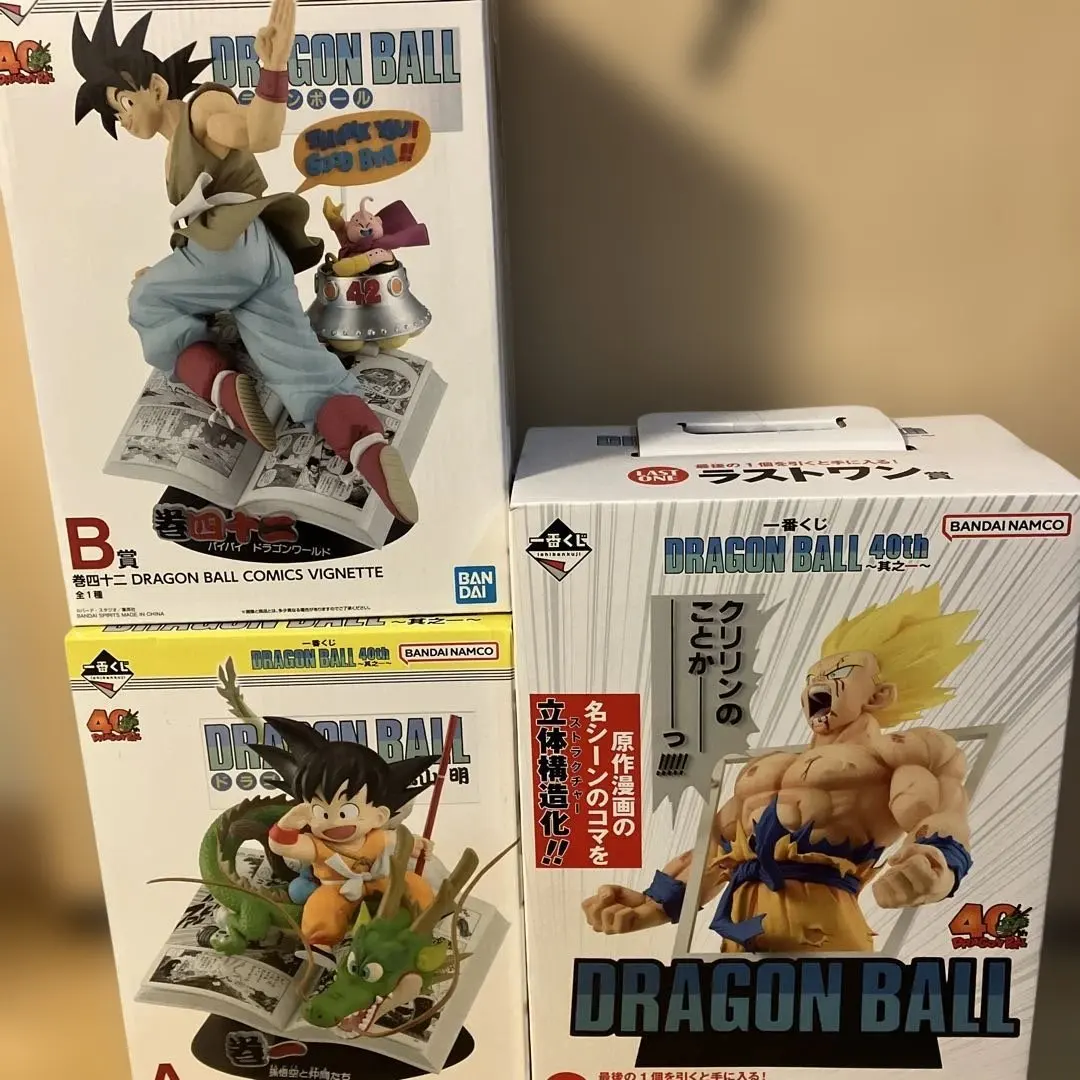 一番賞 七龍珠 40週年 模型 3個套裝 的縮圖