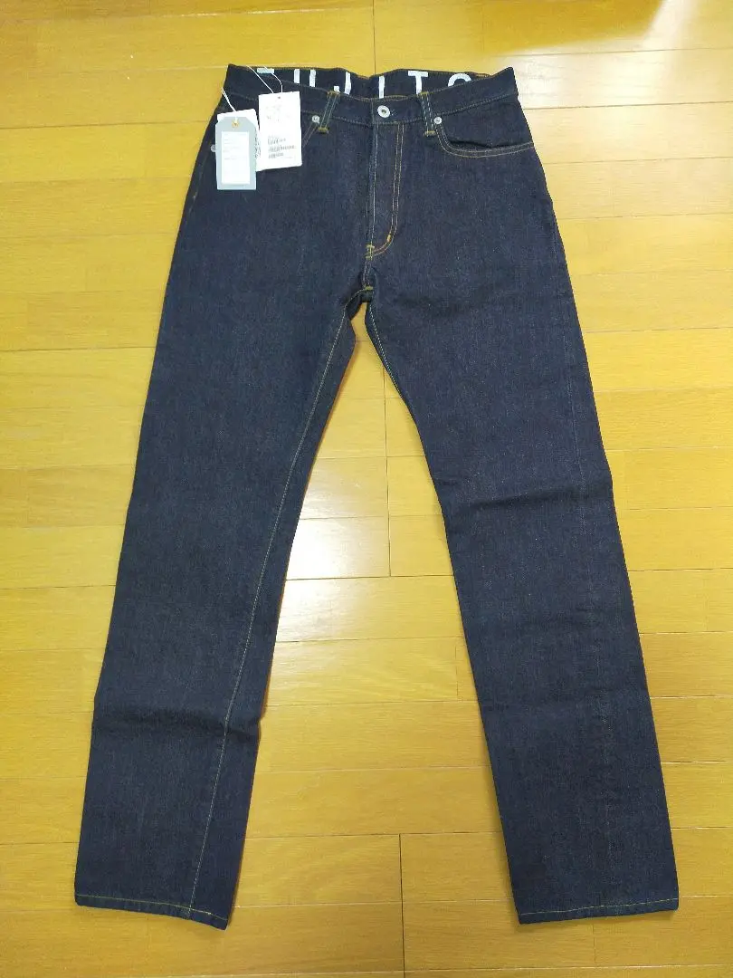 週末値下　FUJITO デニム 藍泥染 テーパード 32 フジト FUJITO (フジト) Acer Denim Jeans / エイサーデニムジーンズ
