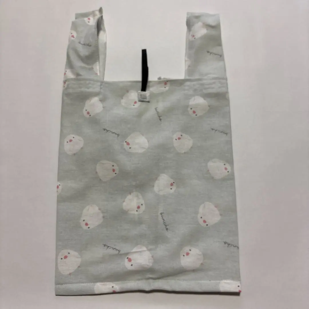 Thumbnail of Folding Eco Bag, Bento Box Size, Java Sparrow Pattern