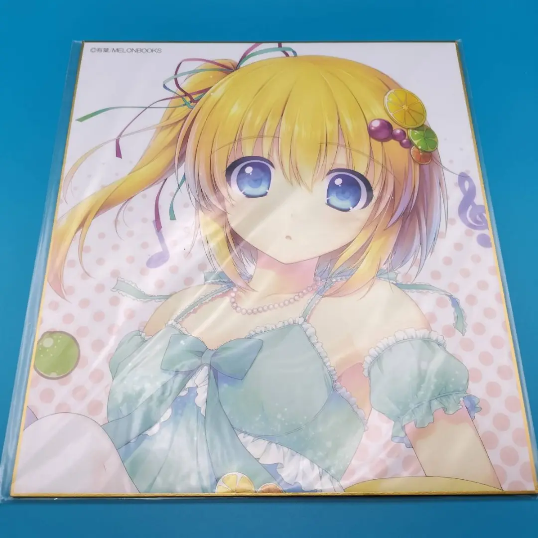 こんな娘がいたら僕はもう...! 有葉　直筆イラスト色紙 人気商品の こんな娘がいたら僕はもう! 有葉 その他 - 直筆