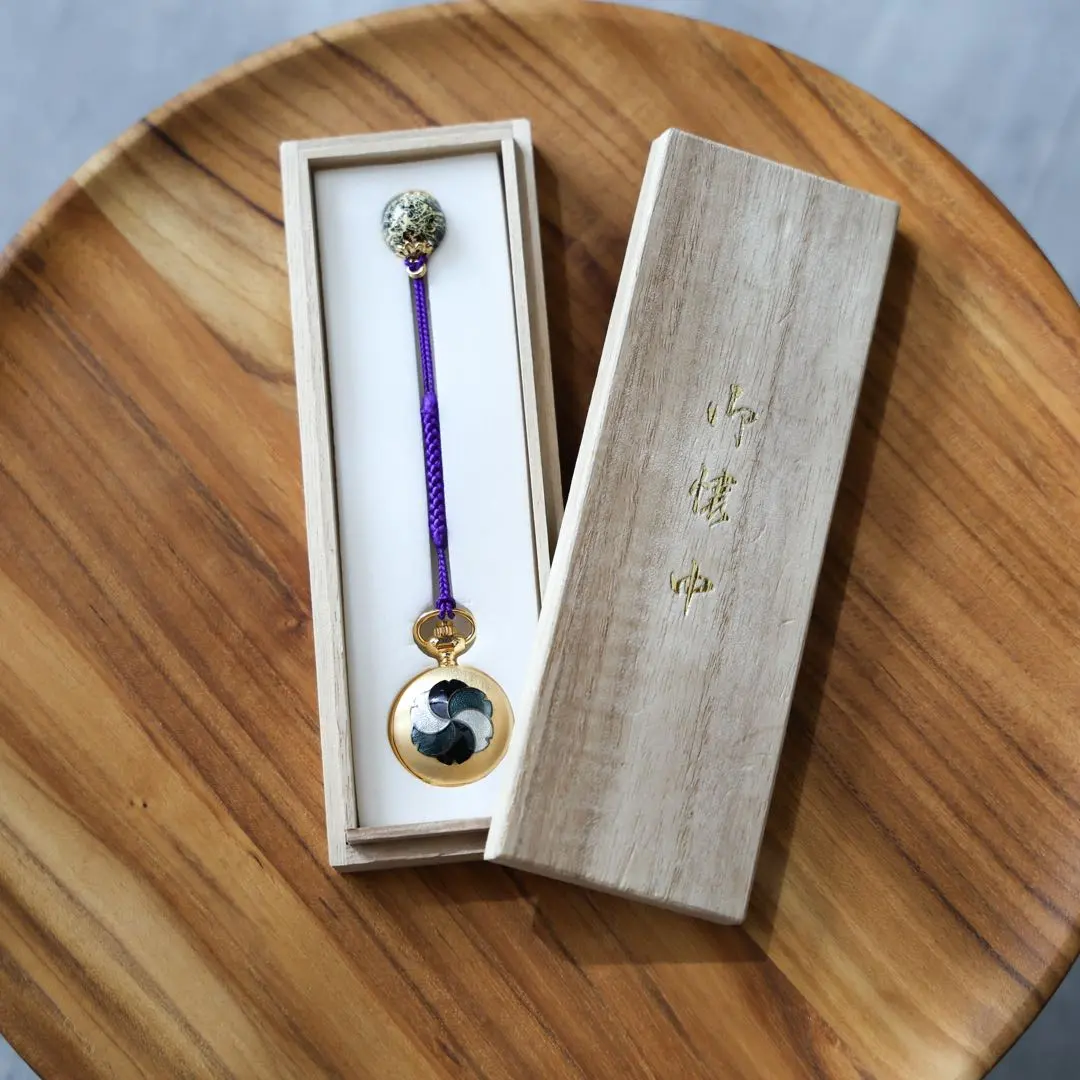 Thumbnail of Pocket watch for kimono, Japanese accessories
