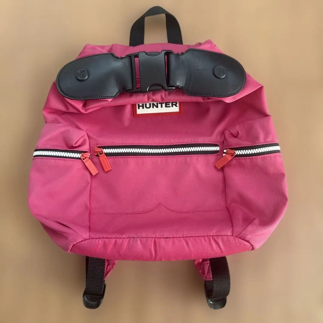 (ほぼ未使用品)HUNTER 2Wayバック(リュック、ハンドバック ) ピンク 2025年最新】HUNTERバックパックリュックピンクの人気アイテム