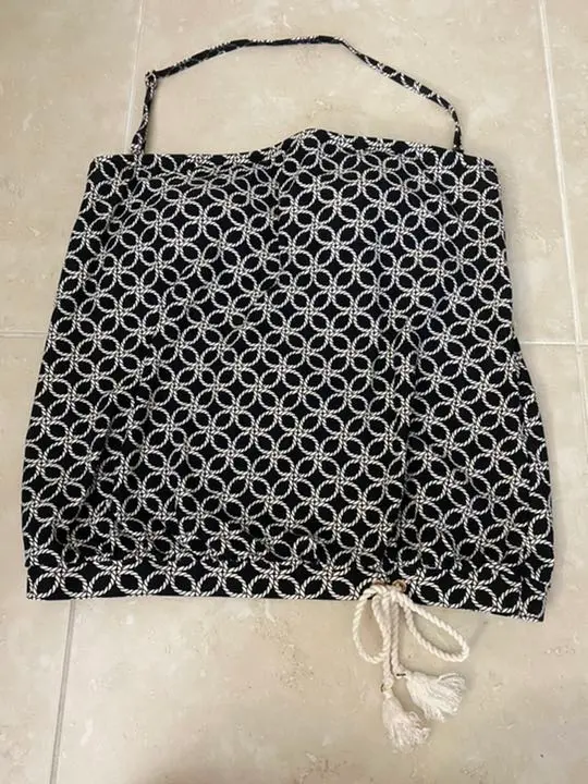 値下げ❣️新品 タグ付 マイケルコース セパレート 水着 白x濃紺 USA購入 値下げ❣️新品 タグ付 マイケルコース セパレート 水着 白x濃紺