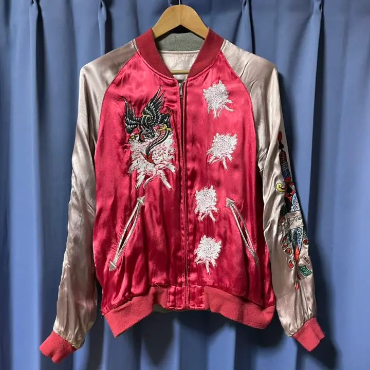 エドハーディ　スメック　コラボ　スカジャン 2025年最新】Ed Hardy スカジャンの人気アイテム - メルカリ