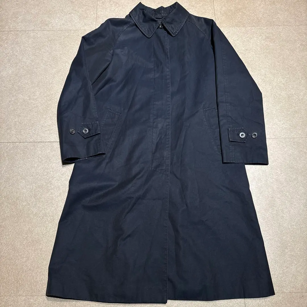 Thumbnail of Old England trench coat, long, navy, size 36