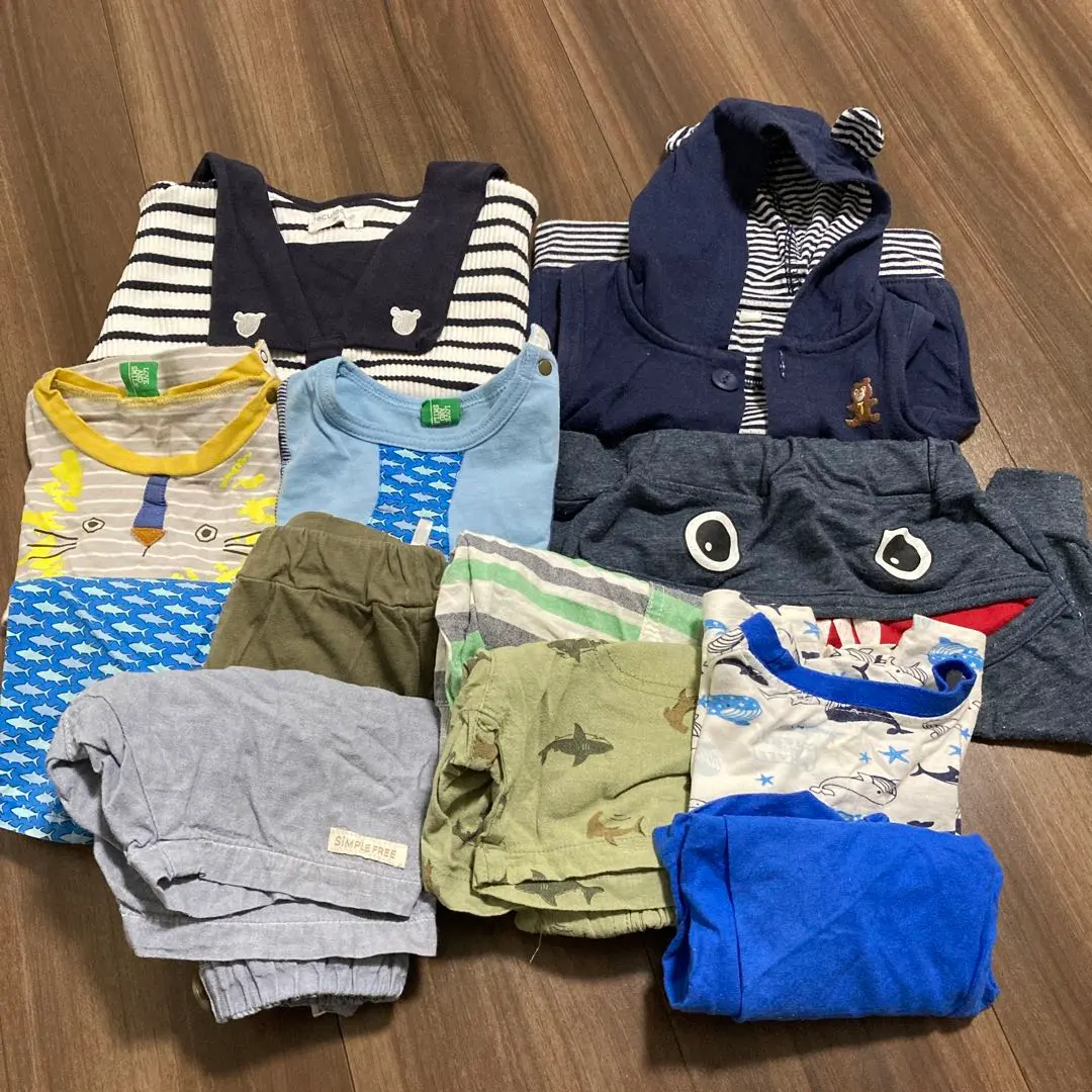 Thumbnail of Children's clothing set, 80cm, summer