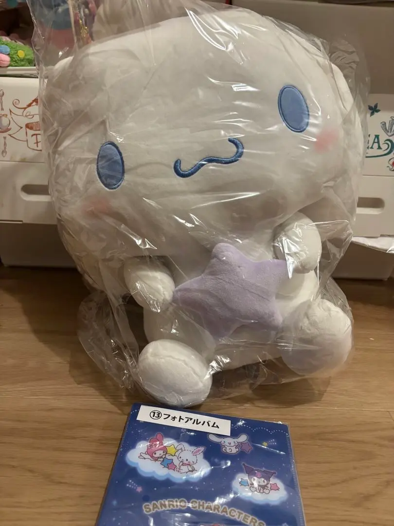 Thumbnail of Cinnamoroll Plushie, Ichiban Kuji, Sanrio Character Ranking, with bonus