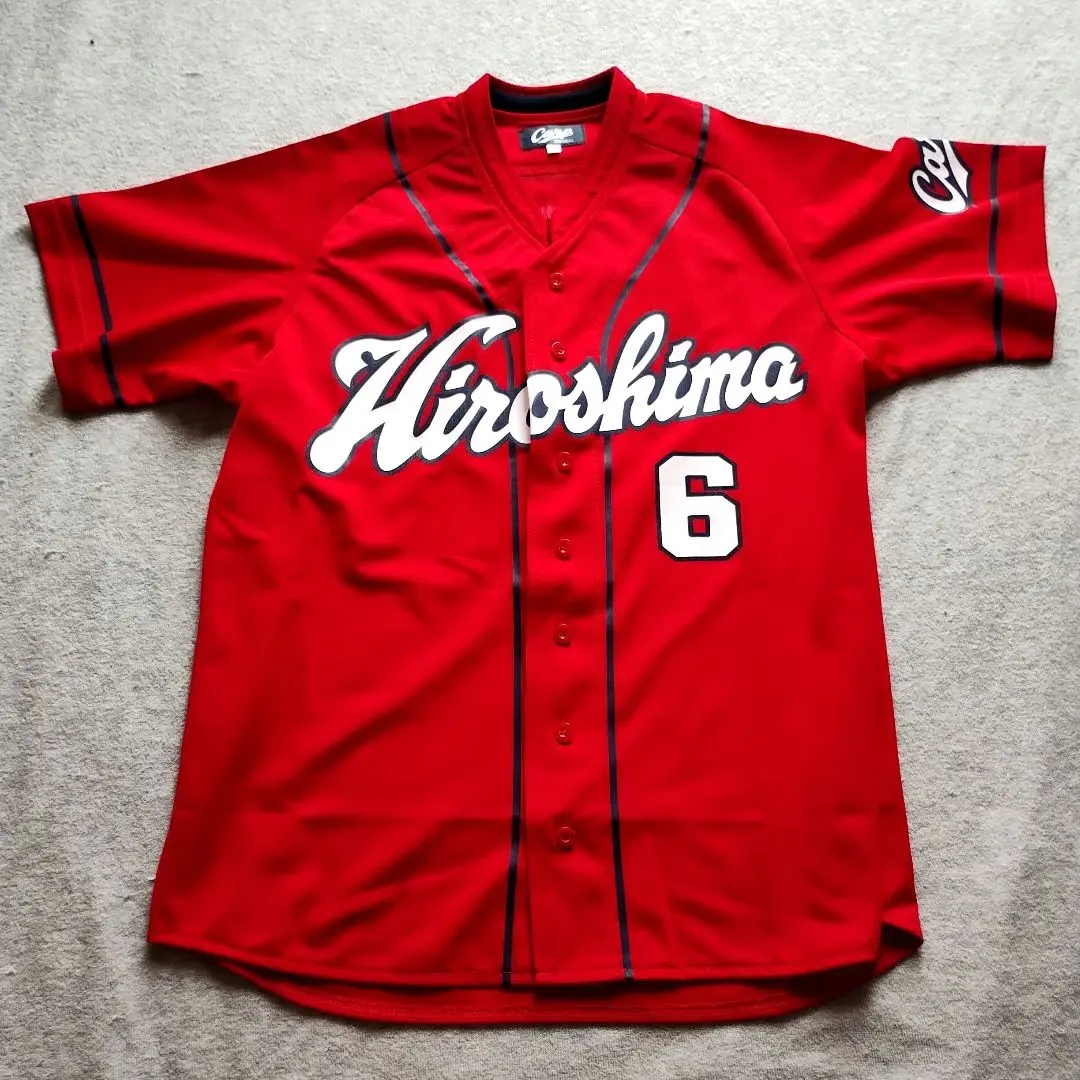 MIZUNO - カープ 限定ユニフォーム ℃℃℃ 2018 Mサイズ #6安部友裕 ミズノ 広島カープ 安部 友裕 #6 2018 ℃℃℃ ユニフォーム S