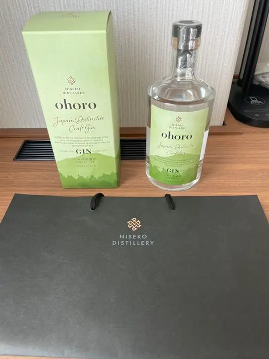 【未開封】ohoro 限定品　ジン ohoro GIN Limited Edition ニホンハッカ 八海山 ニセコ蒸留所