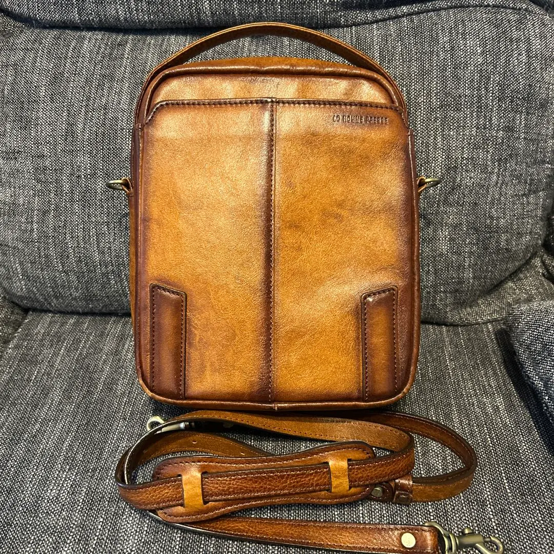 Thumbnail of L'Homme Presse Leather Shoulder Bag