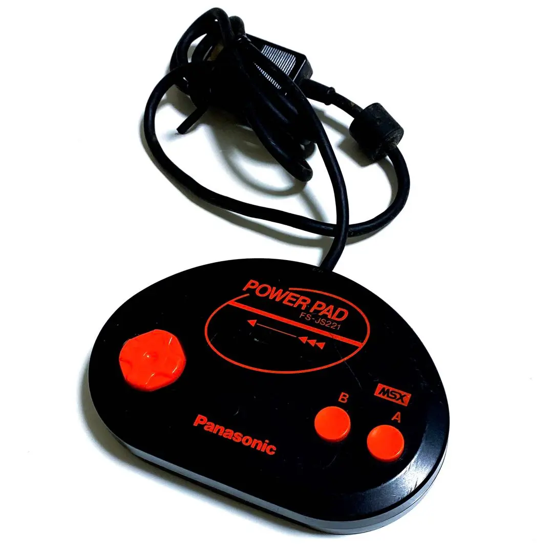 MSX Panasonic パワーパッド 連射式ジョイパッド FS-JS222 Panasonic FS-JS222 - MSX Wiki