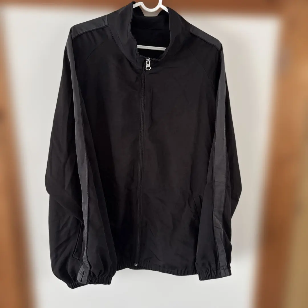 Thumbnail of Black nylon jacket, zip-up