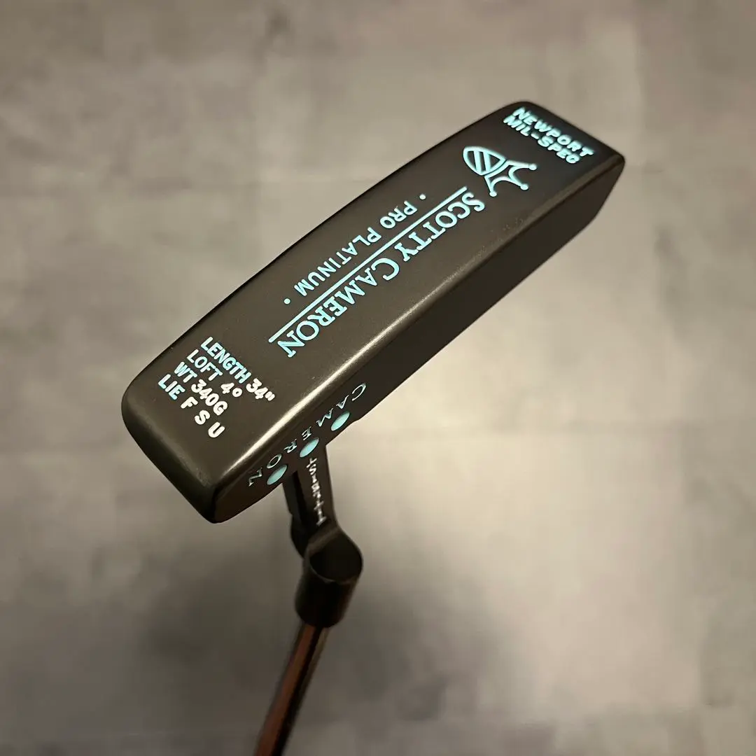 希少！スコッティキャメロン プロプラチナム ニューポート2 リメイク後未使用 希少！スコッティキャメロン プロプラチナム ニューポート