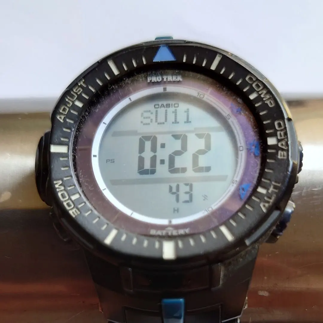 CASIO PRO TREK　 PRG-300　 ブラック＆ブルー（本体のみ） PRW-73X-1JF | CASIO