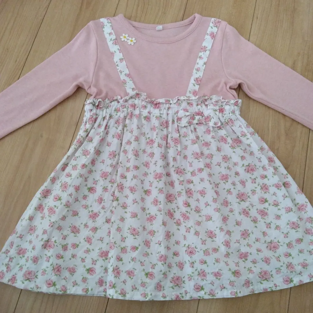 Thumbnail of Floral print frill tunic, 120cm