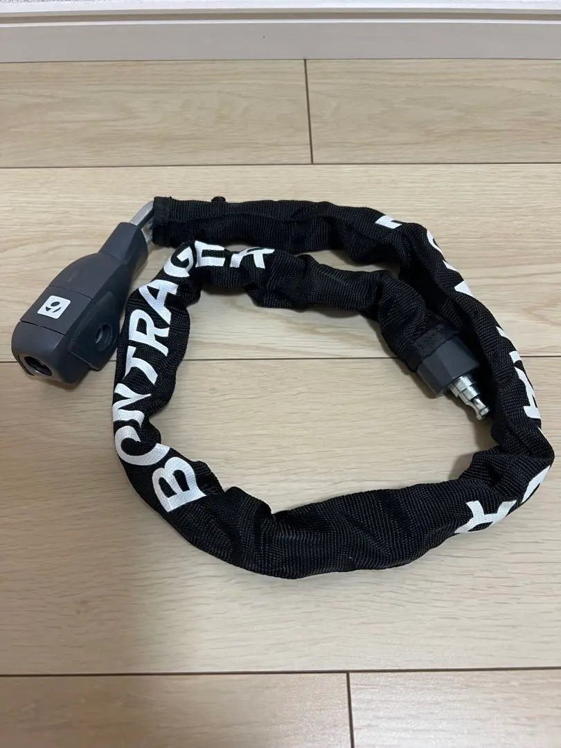 Bontrager チェーンロック ブラック Bontrager) Elite Chain Lock チェーンロック 85cm ブラック